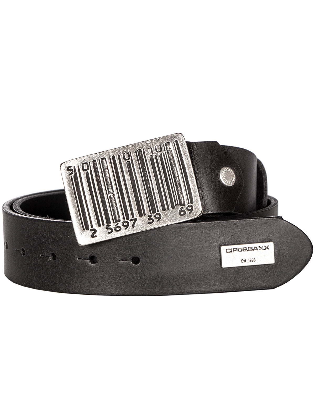 CG201 Easton leather belt Black