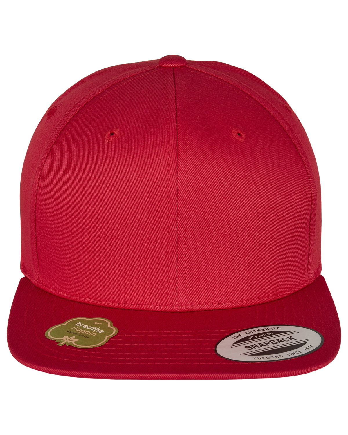 FLEXFIT Luomupuuvilla snapback - Punainen Default Title