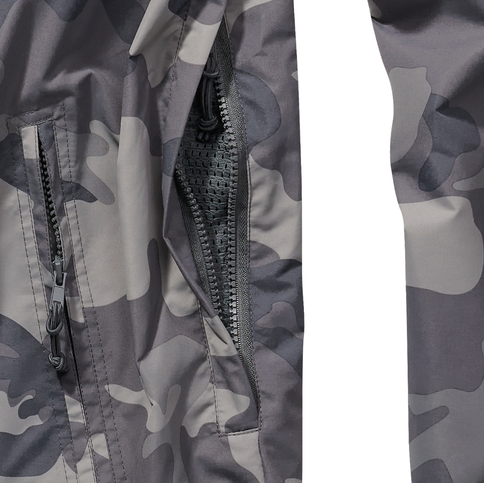 Brandit Summer anorakki - Harmaa camo