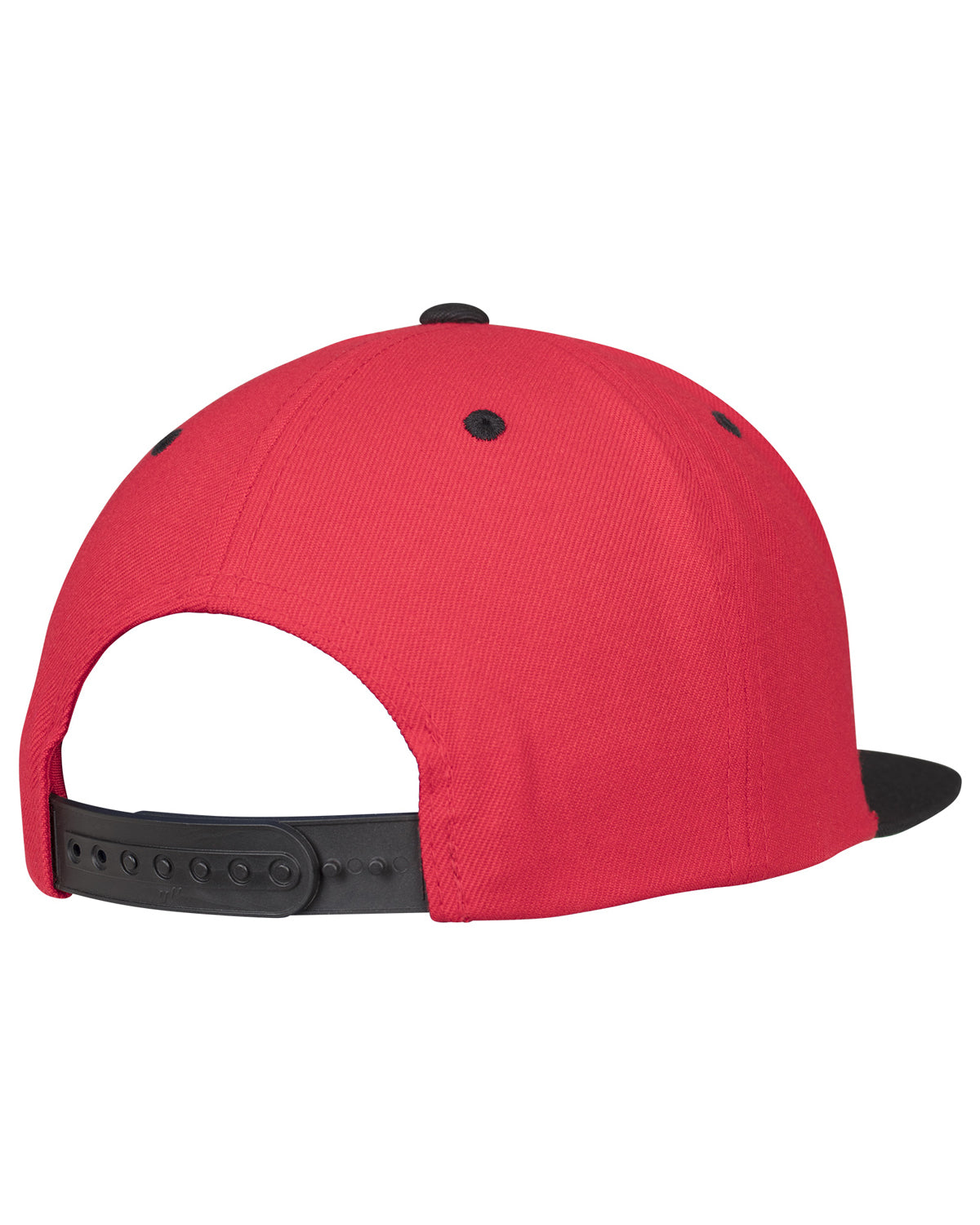 FLEXFIT 2-Tone classic snapback - Punainen/Musta