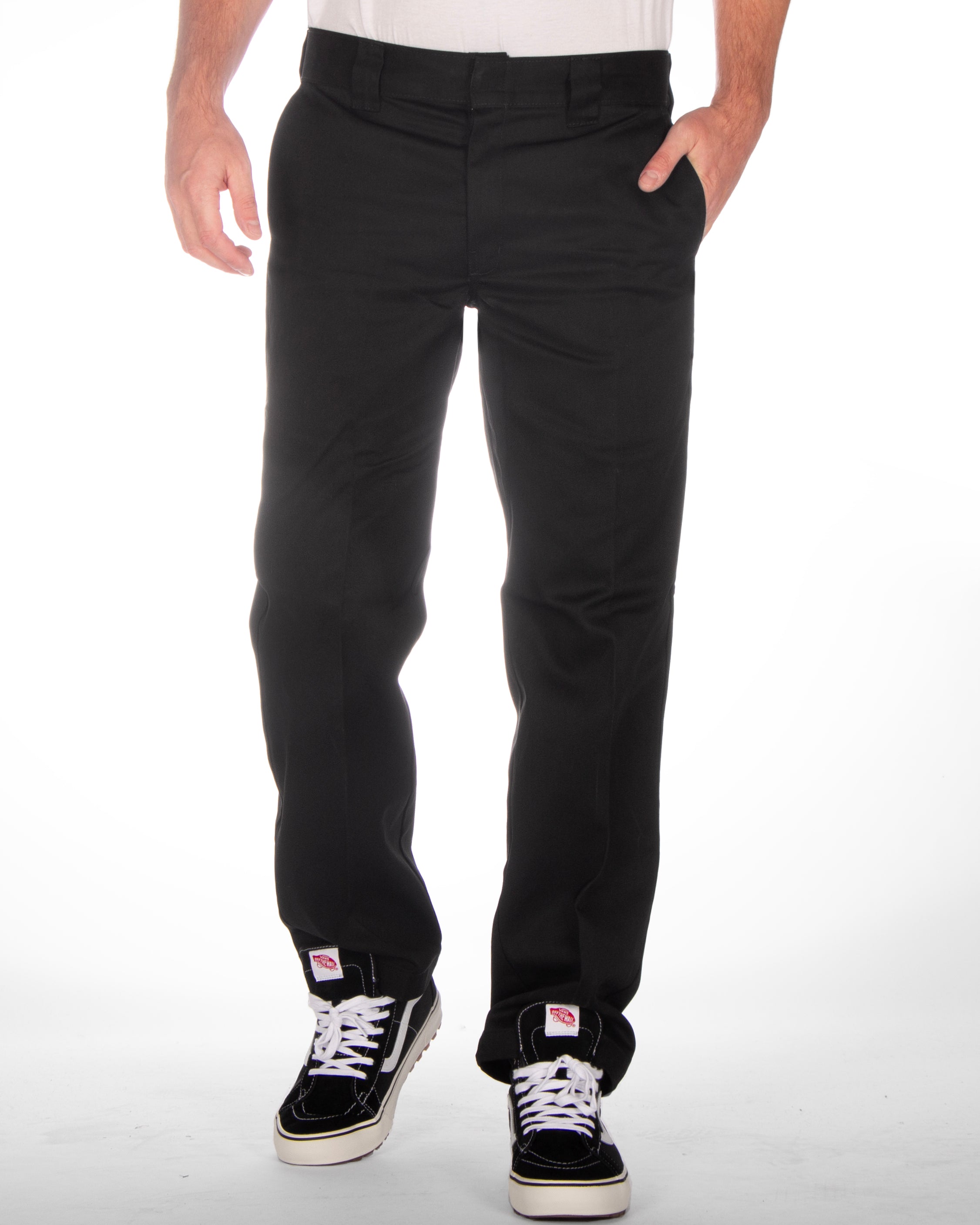 Dickies 873 Work Pant Rec housut - Musta