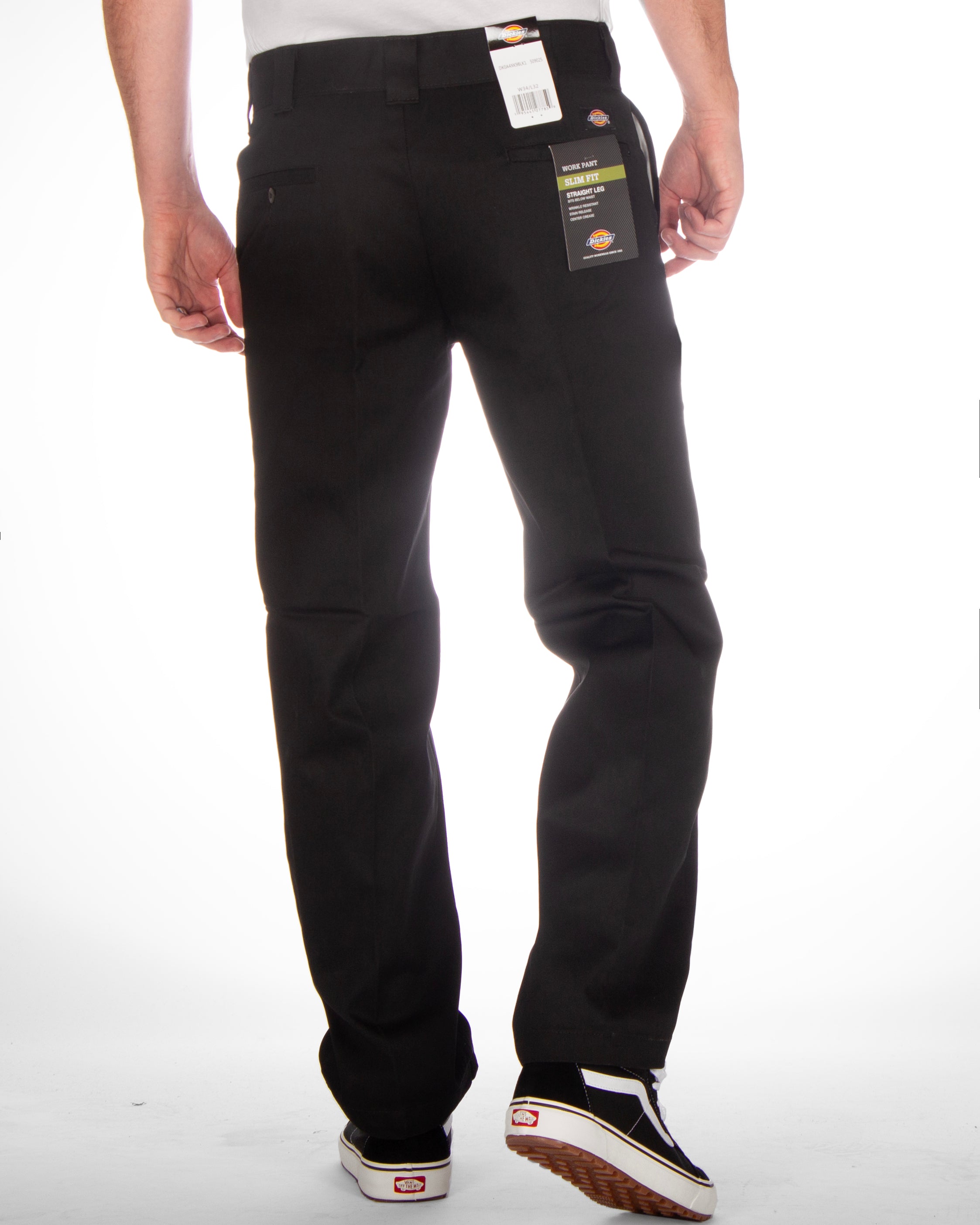 Dickies 873 Work Pant Rec housut - Musta