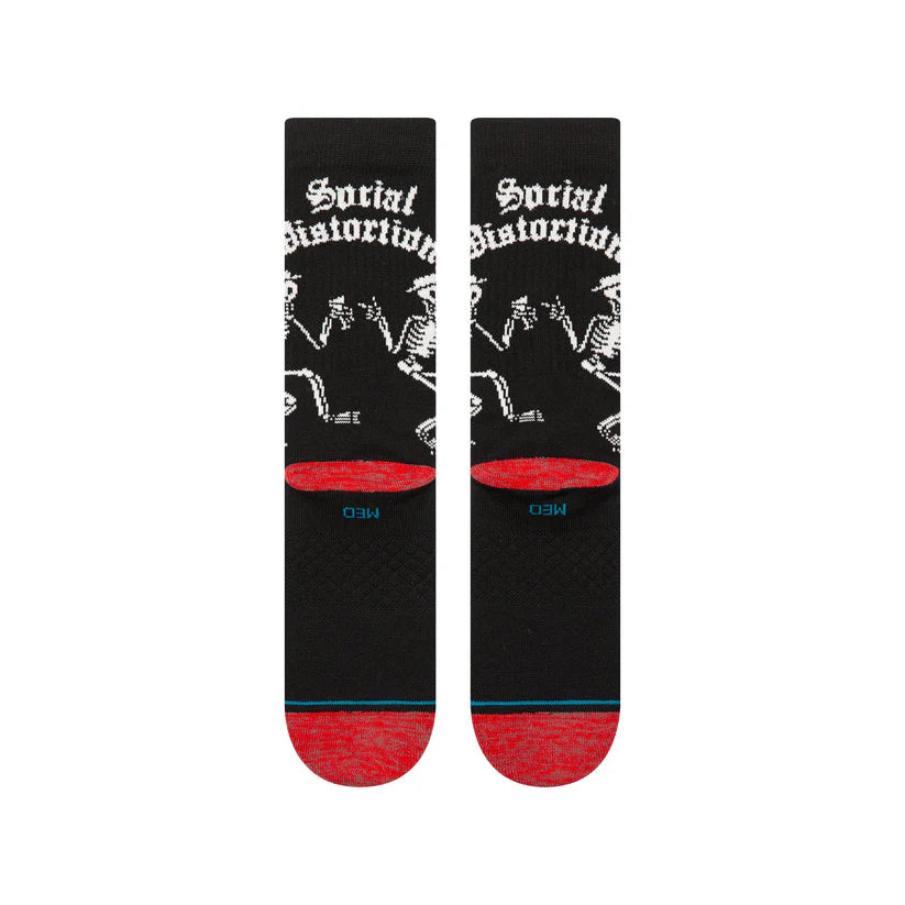 Stance Skelly Dancing Crew sukat - Musta