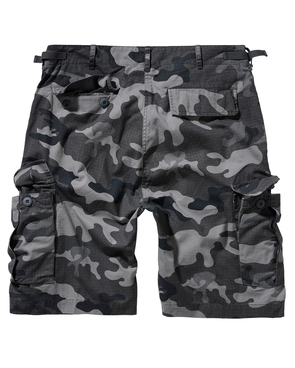 Brandit BDU Ripstop reisitaskushortsit - Harmaa camo