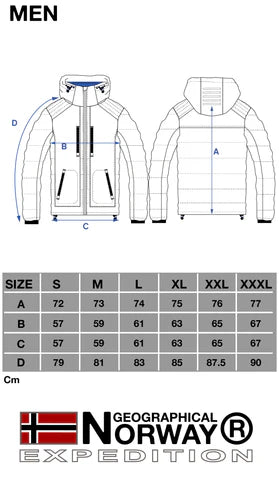 Geographical Norway Beachwood talvitakki - Tummanharmaa