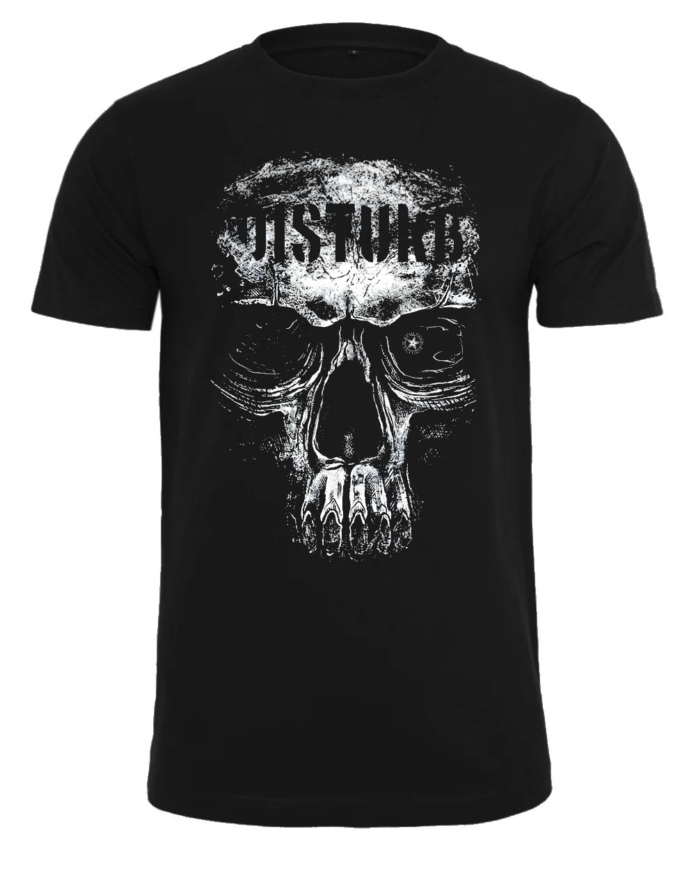 Disturb Clothing Disturb skull t-paita - Musta