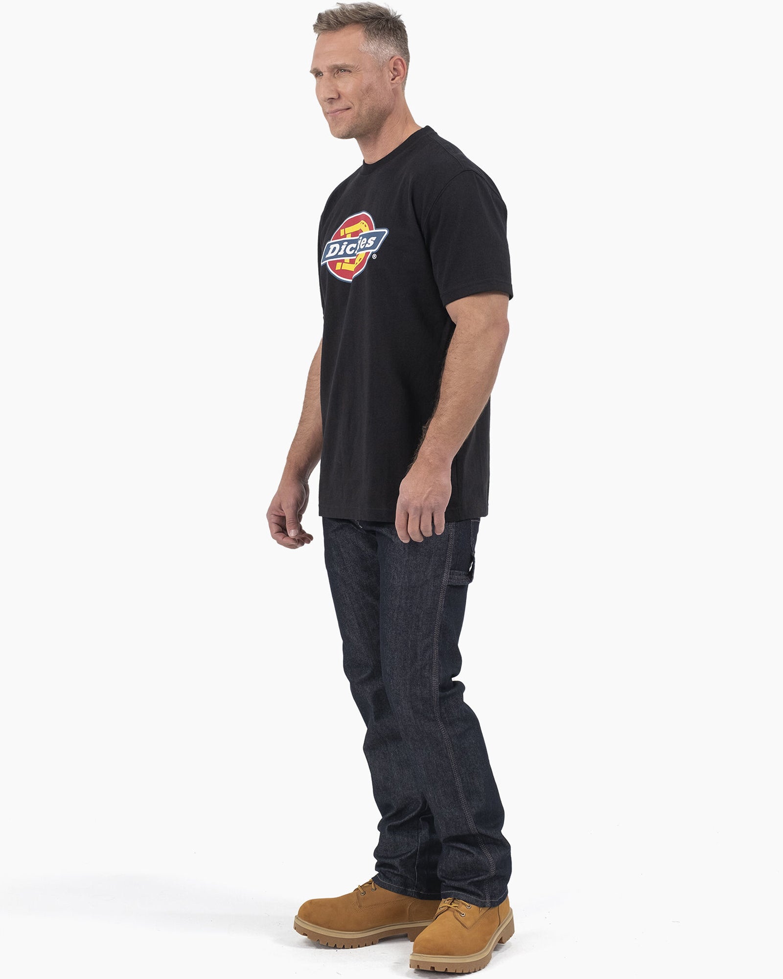 Dickies Icon logo T-paita - Musta