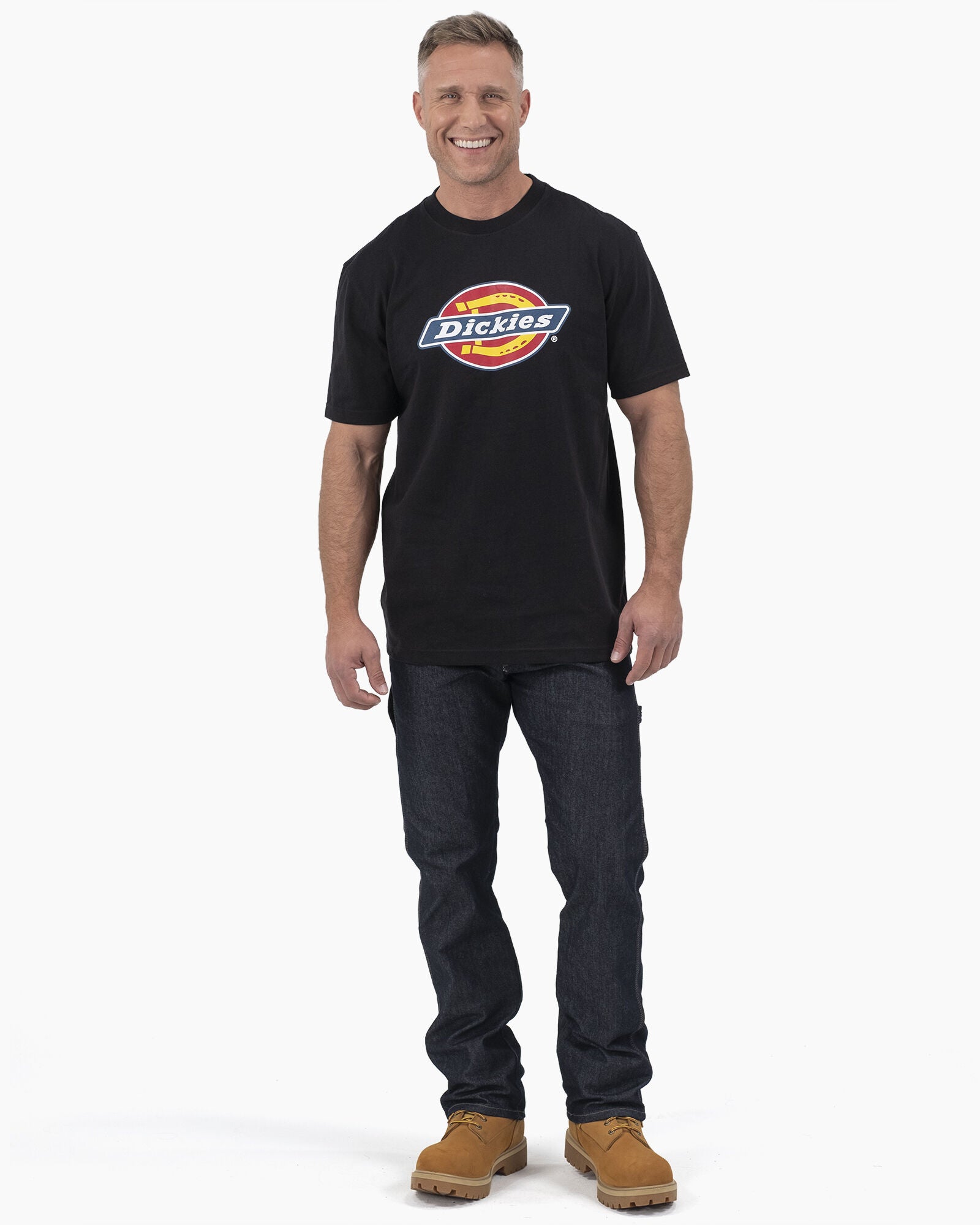 Dickies Icon logo T-paita - Musta