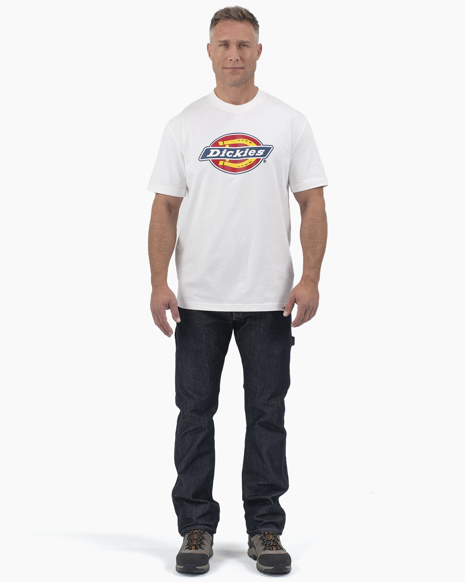 Dickies Icon logo T-paita - Valkoinen