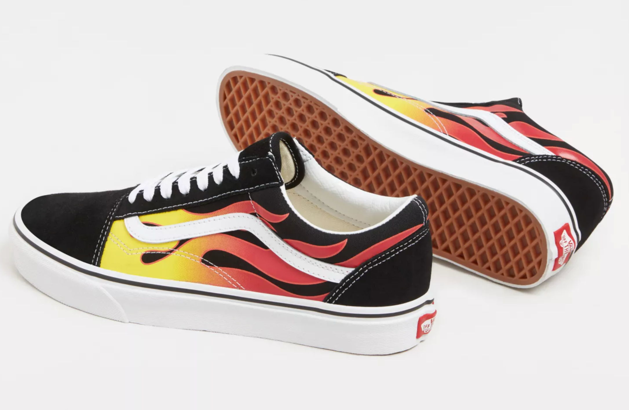 Vans Old Skool Flame Low tennarit - Musta