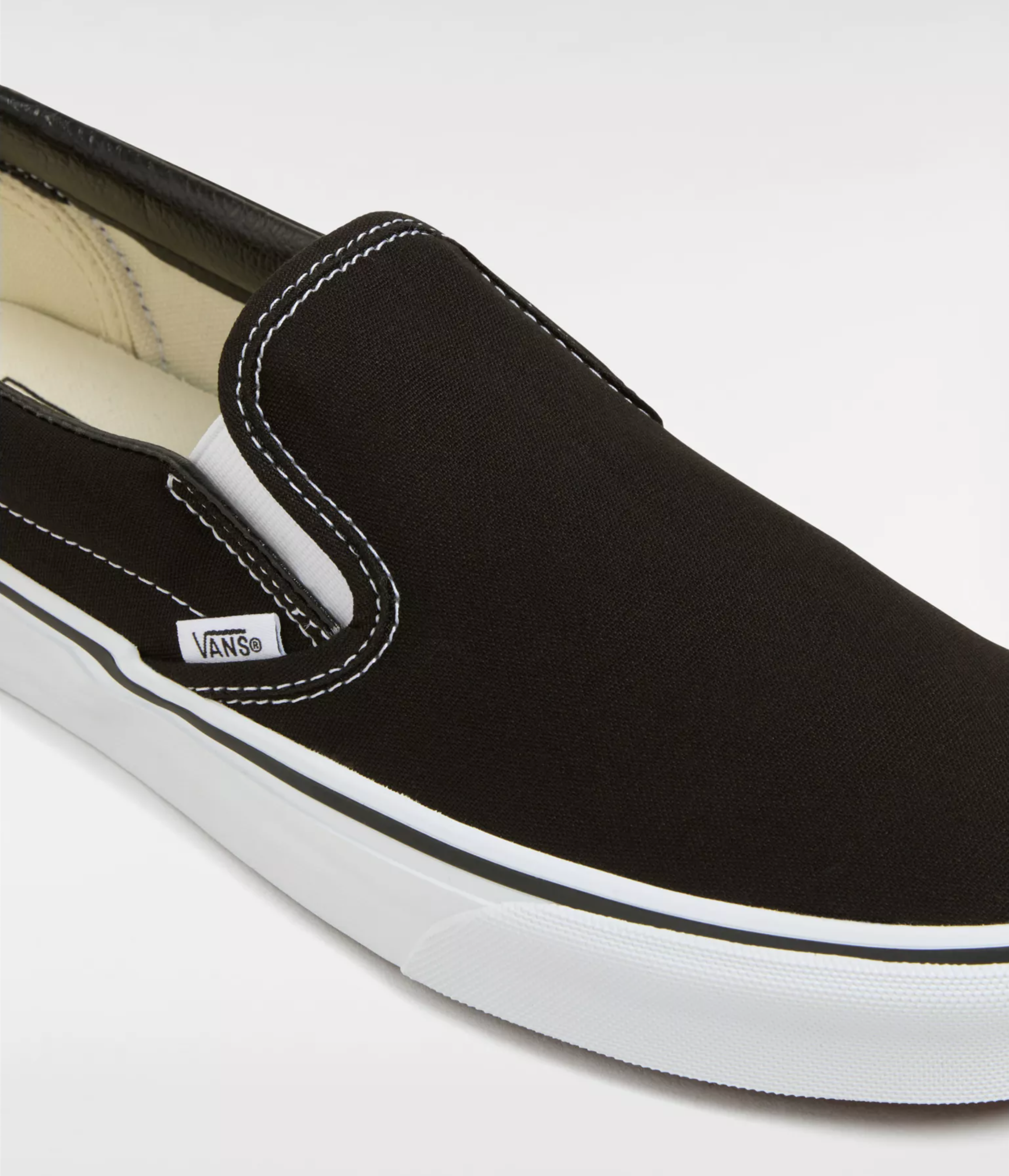 Vans Classic slip on tennarit - Musta