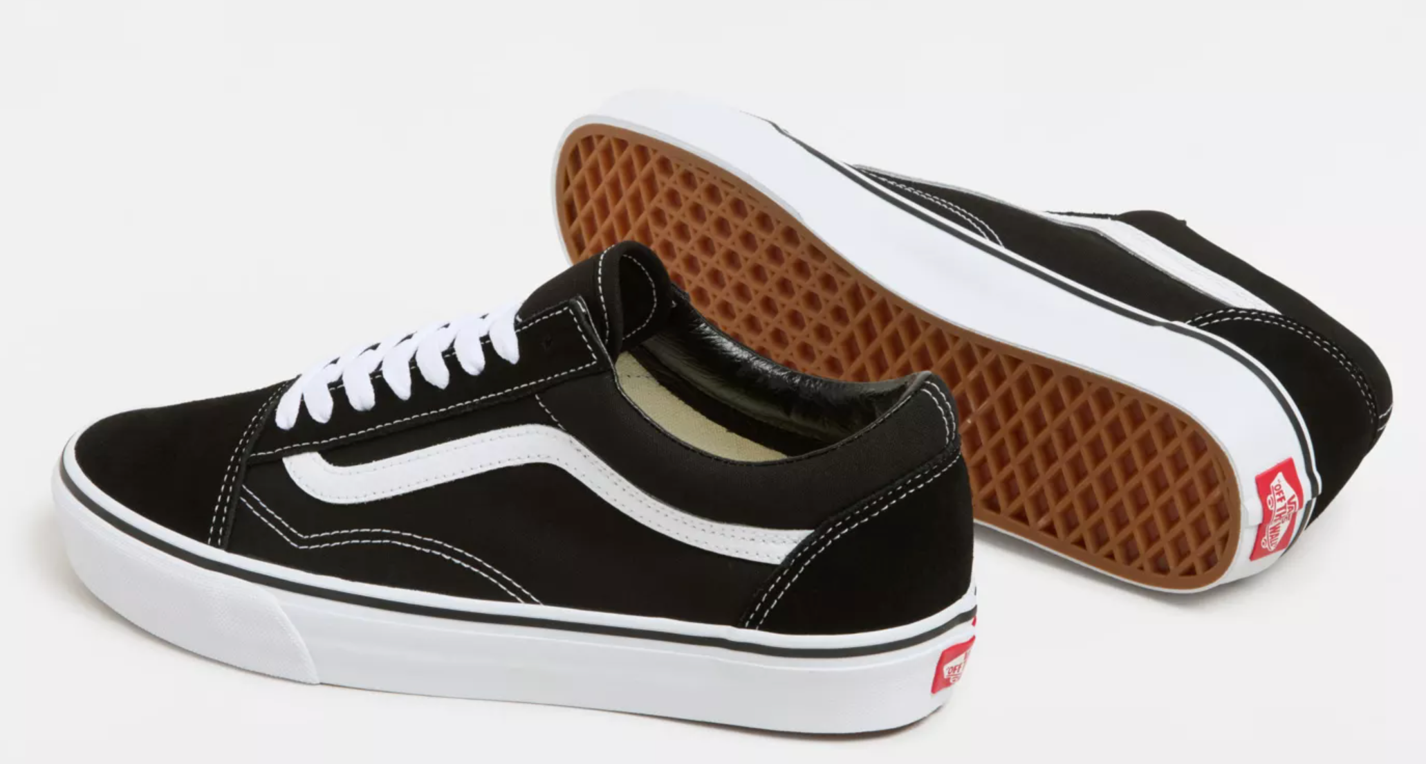 Vans UA Old Skool Low tennarit - Musta/Valkoinen