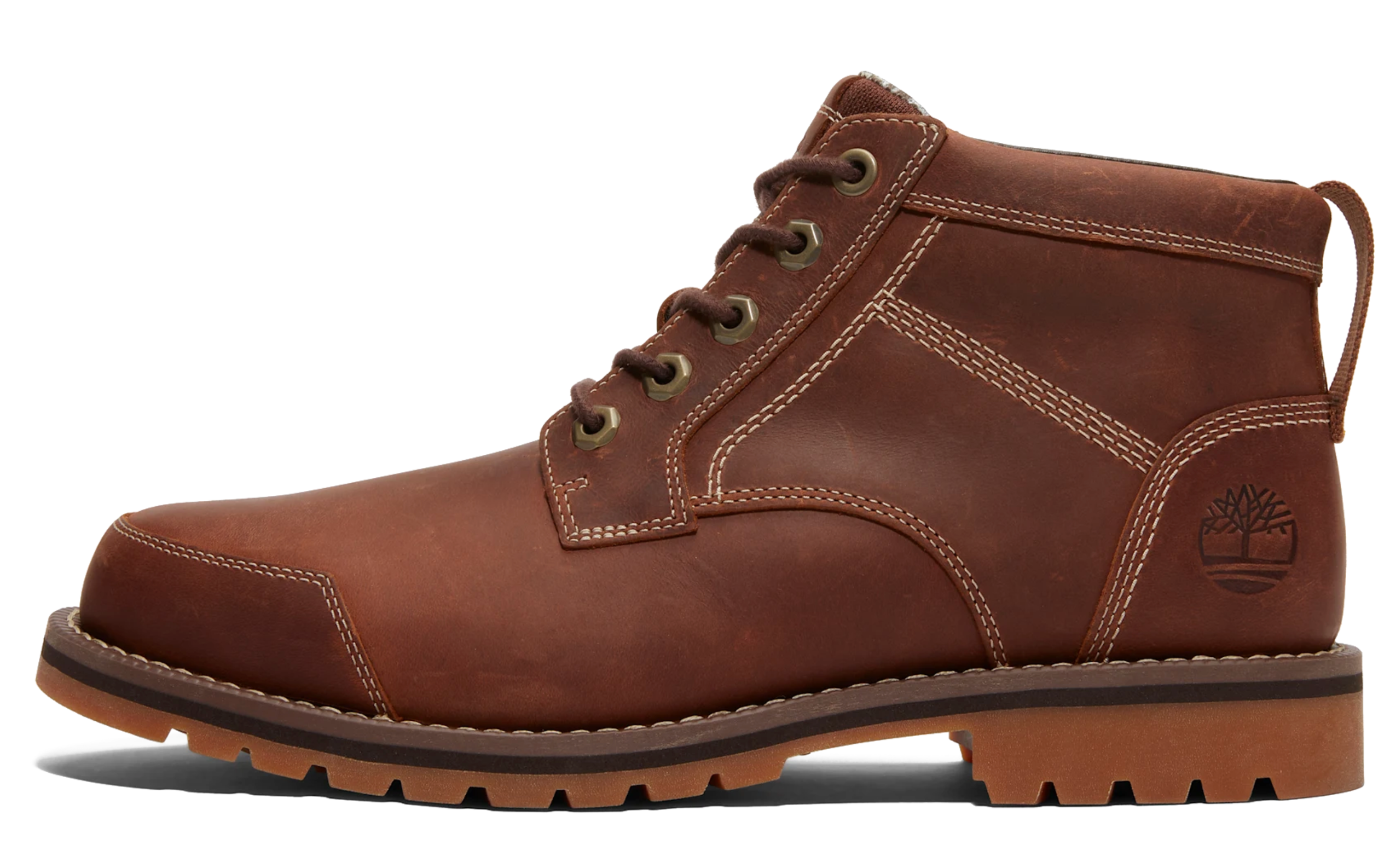 Timberland Larchmont Mid Lace nahkanilkkurit - Ruskea 46