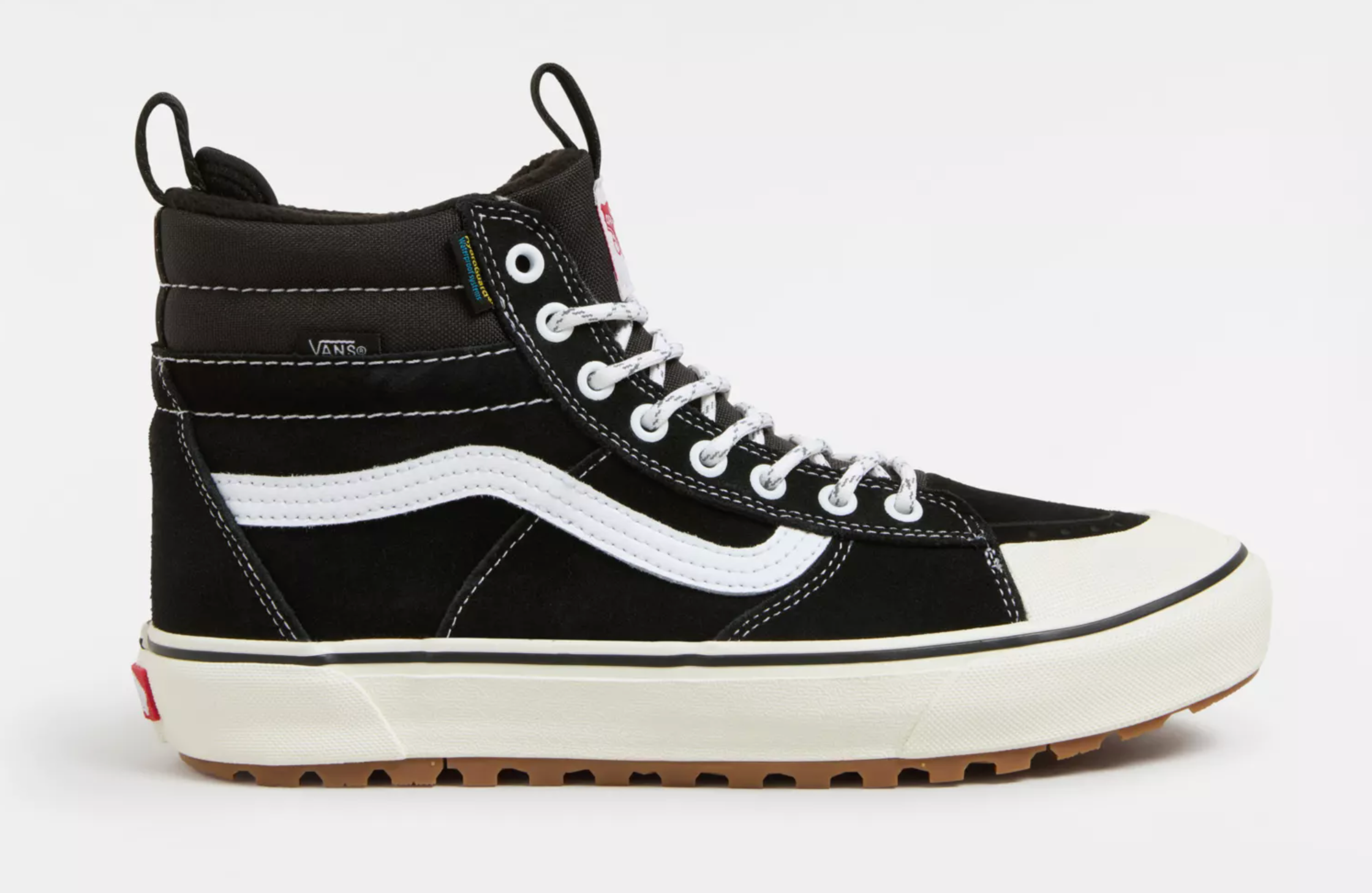 Vans SK8 High Waterproof tennarit - Musta/Valkoinen