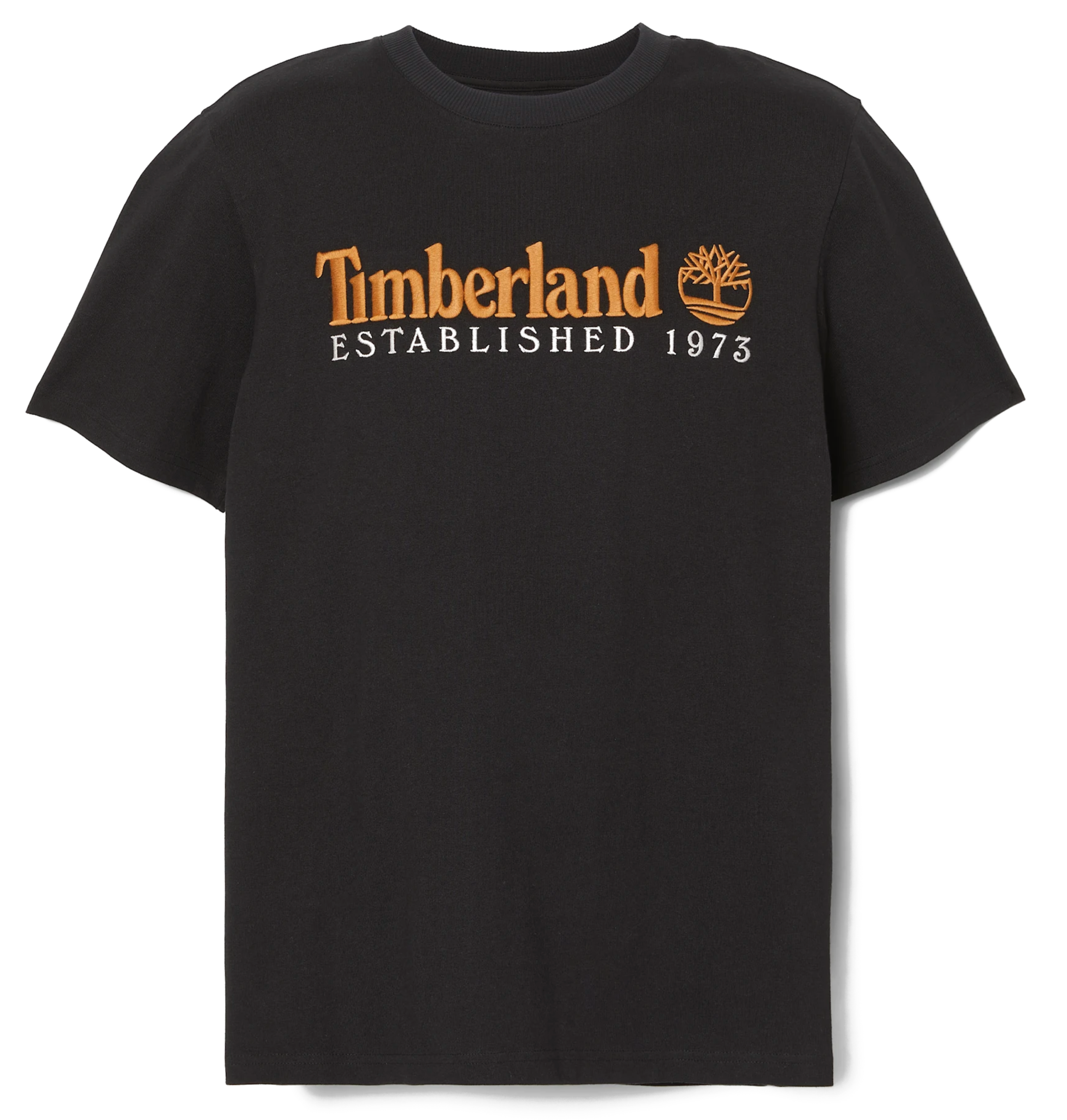 Timberland Embroidery Logo 1973 t-paita - Musta