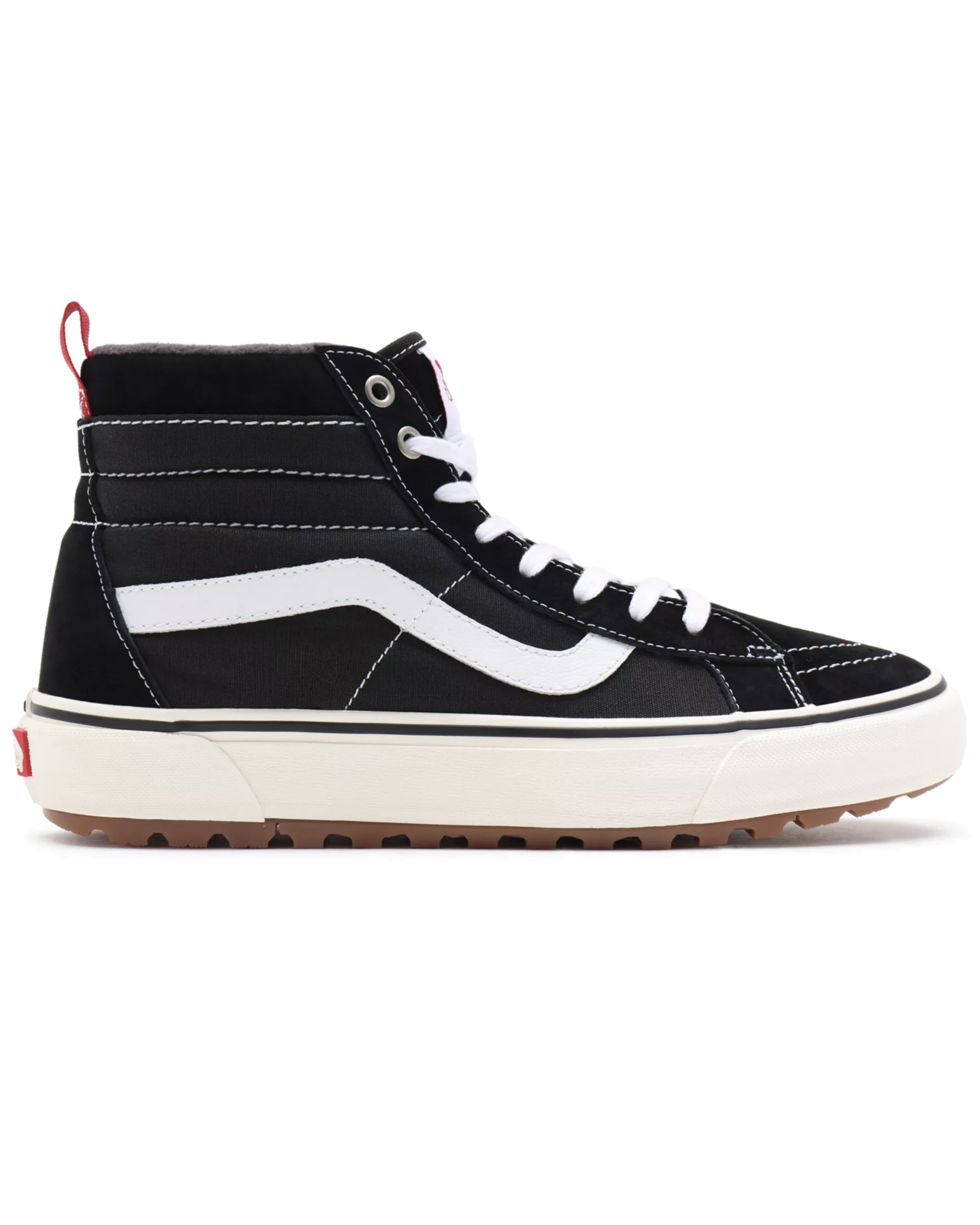 Vans SK8 High vuorelliset tennarit - Musta/Valkoinen 46