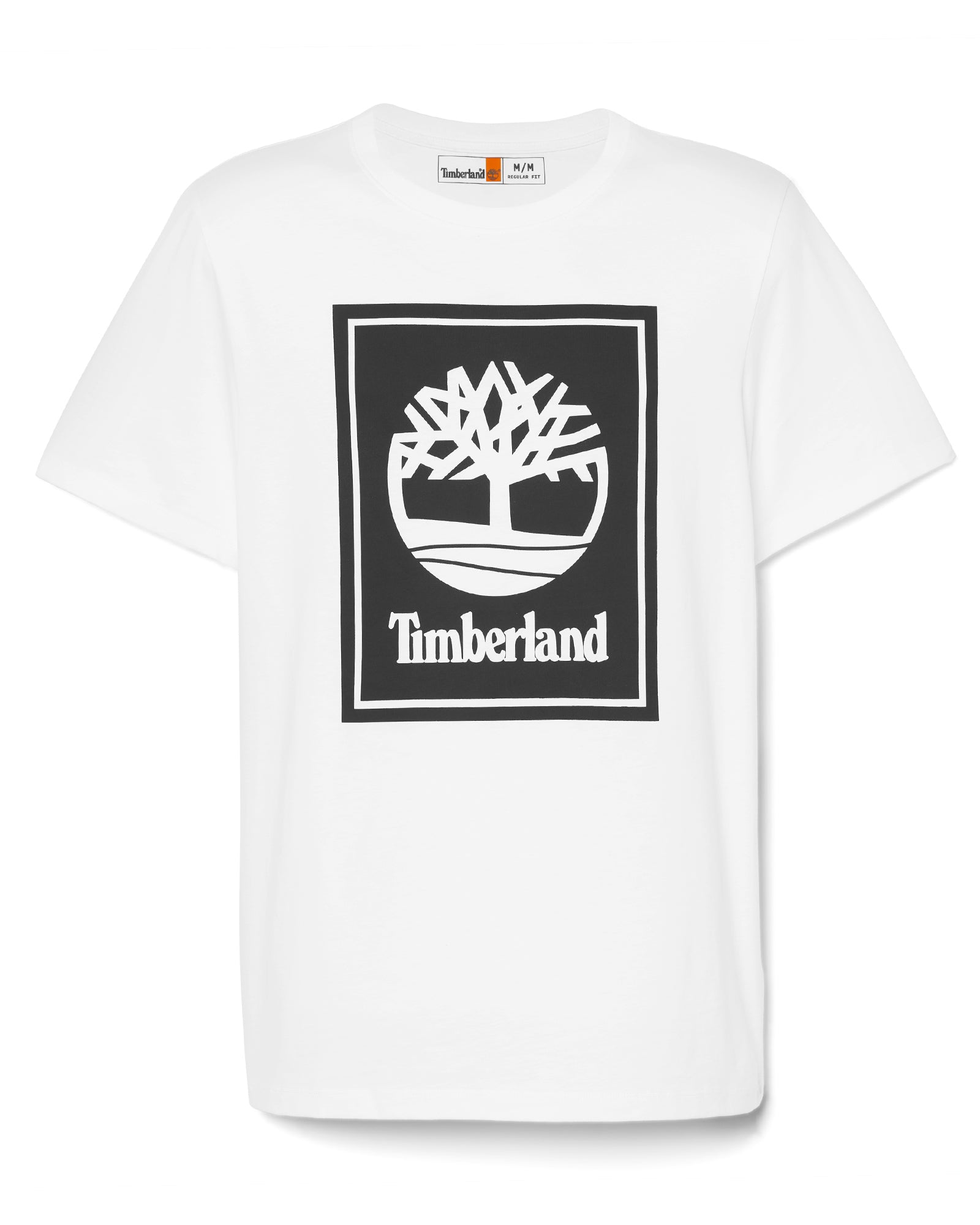 Timberland Stack Logo t-paita - Valkoinen