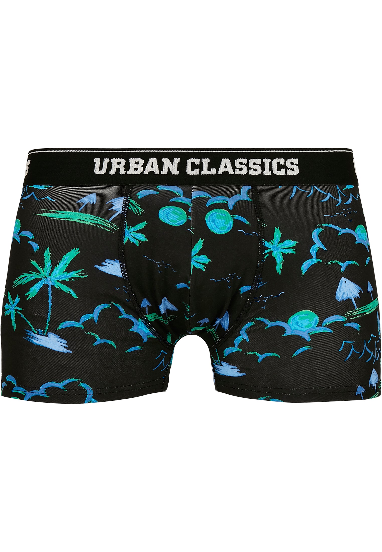 Urban Classics Urban bokserit 3-pack - Island/Lime/Harmaa