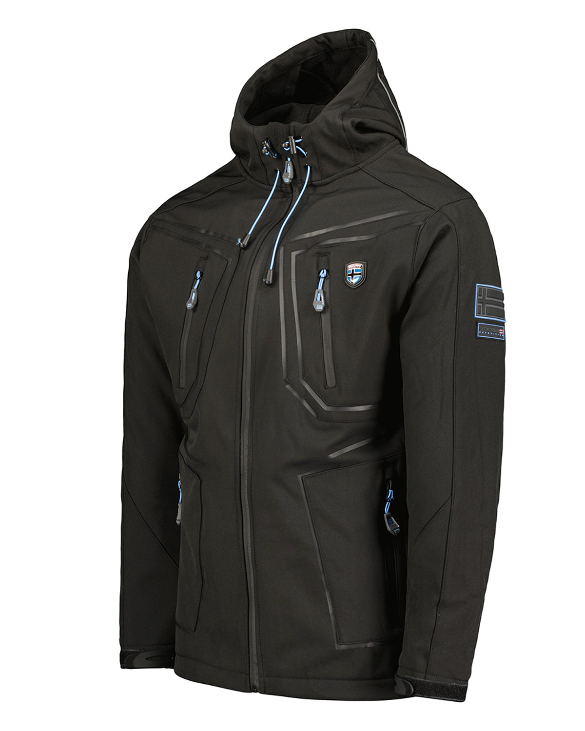 Geographical Norway Topere softshelltakki - Musta