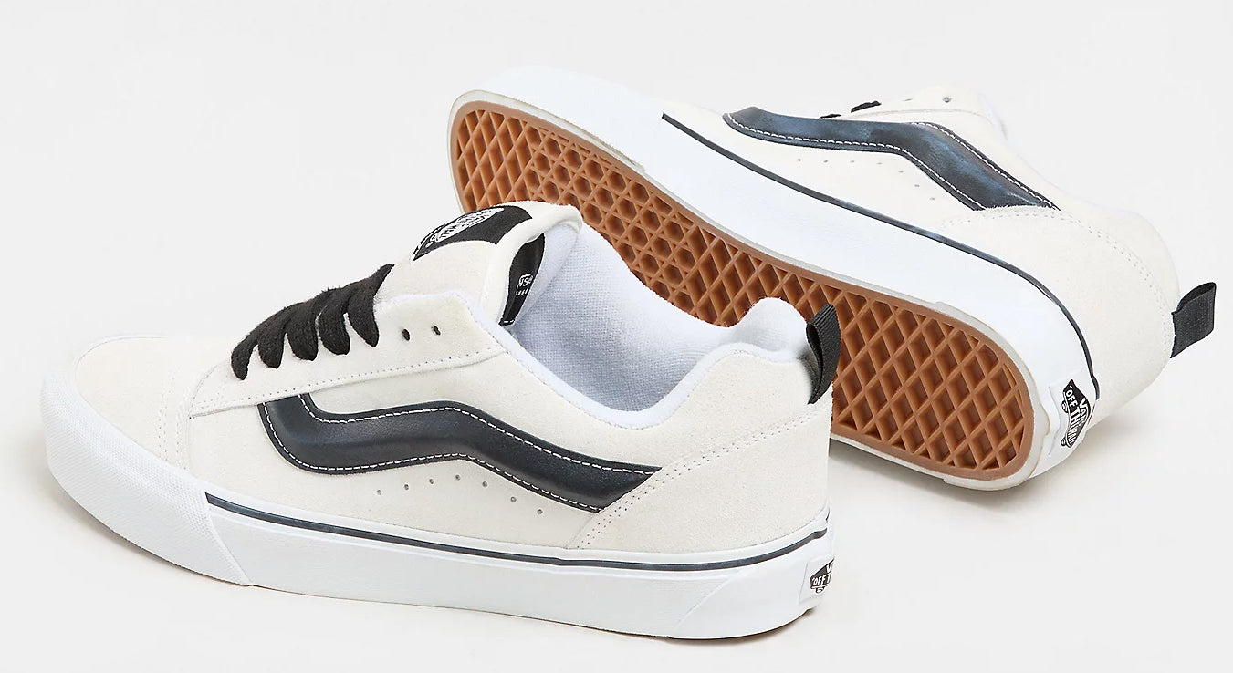 Vans Knu Skool Low tennarit - Valkoinen/Musta