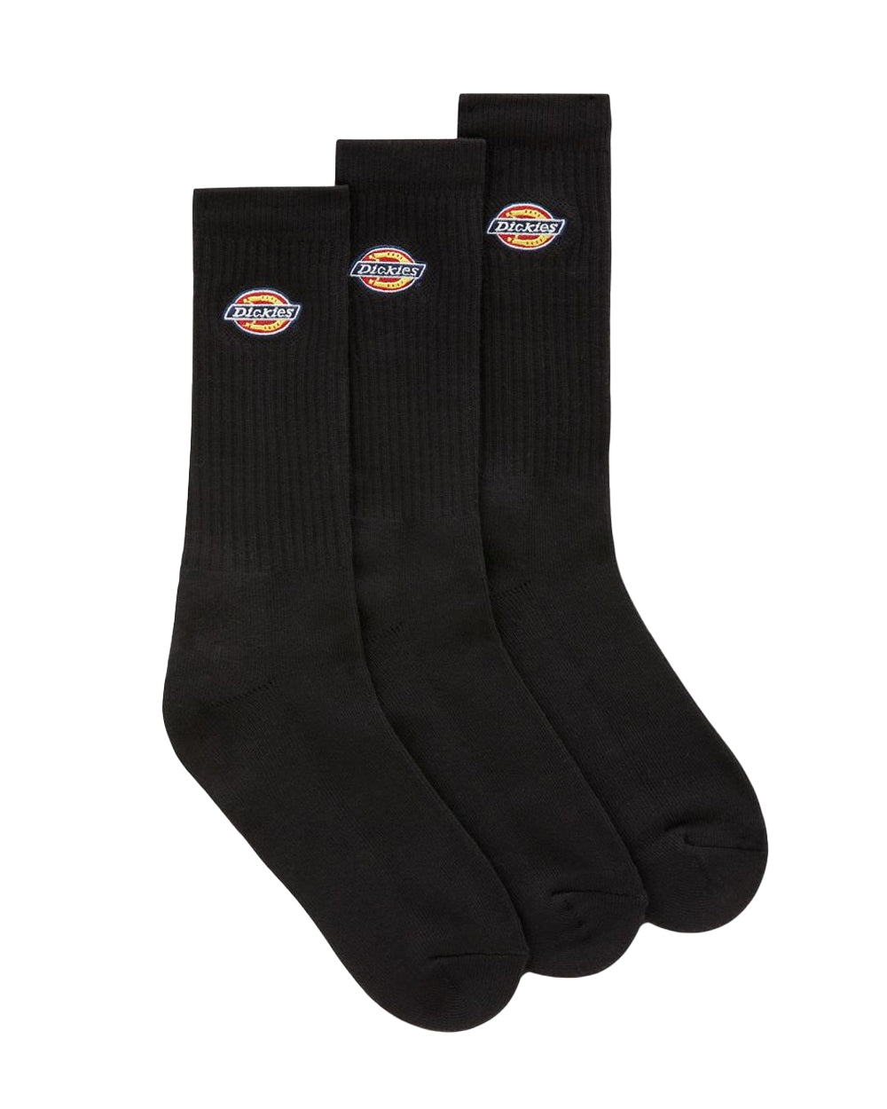 Dickies Valley Grove sukat 3-pack - Musta