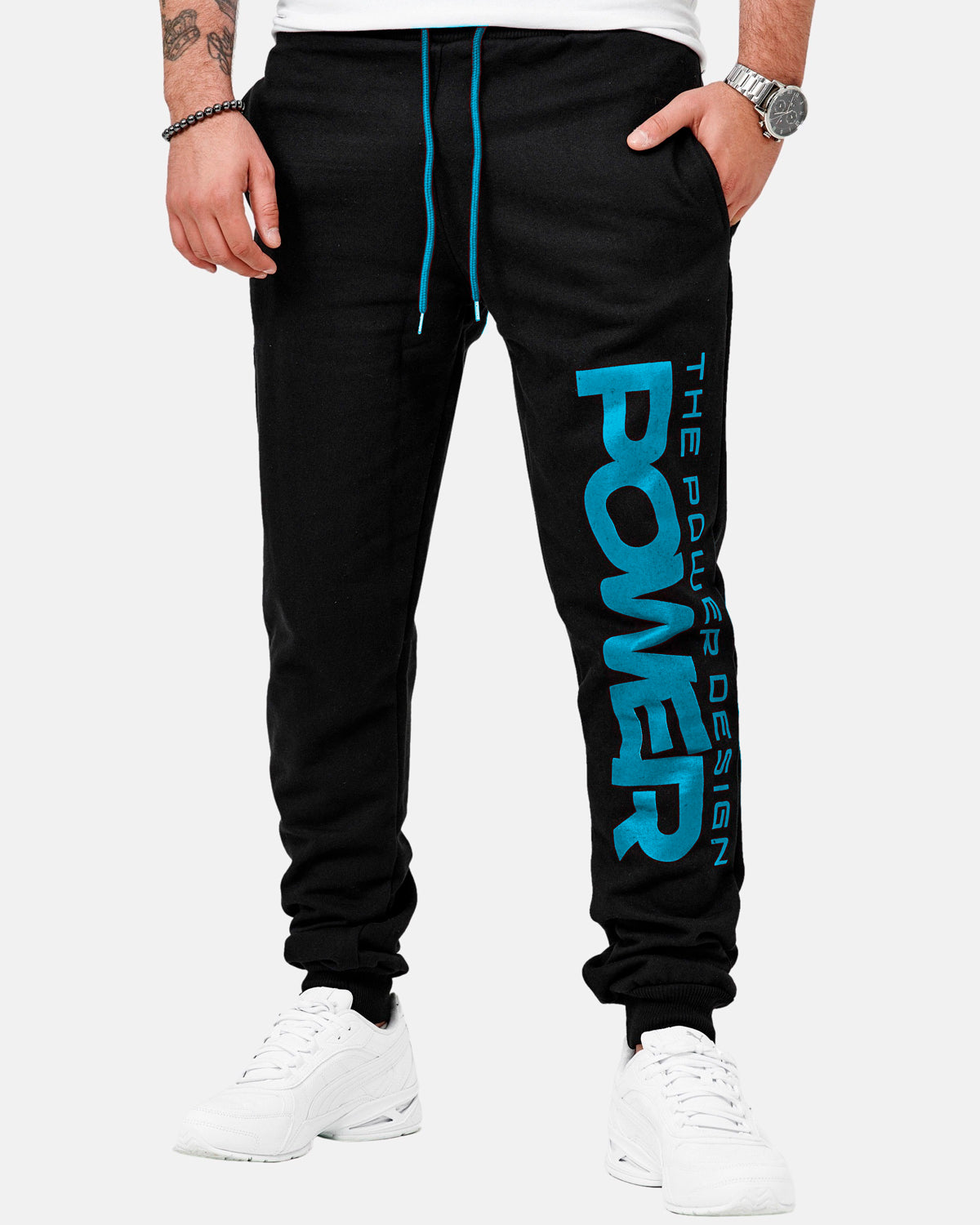 Yellow and hot sale black sweatpants