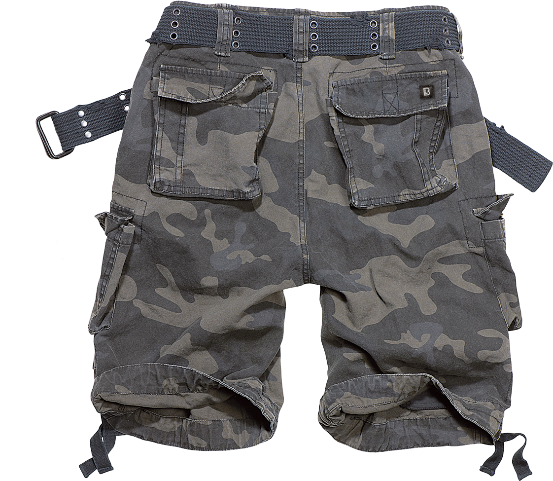 Brandit Savage reisitaskushortsit - Tumma Camo