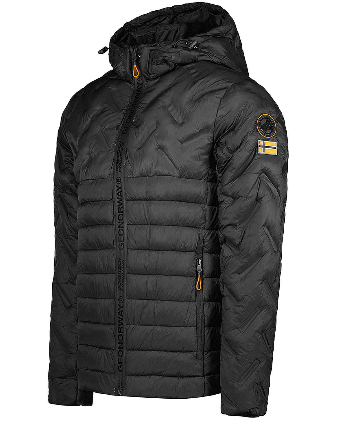 Geographical norway black outlet padded jacket