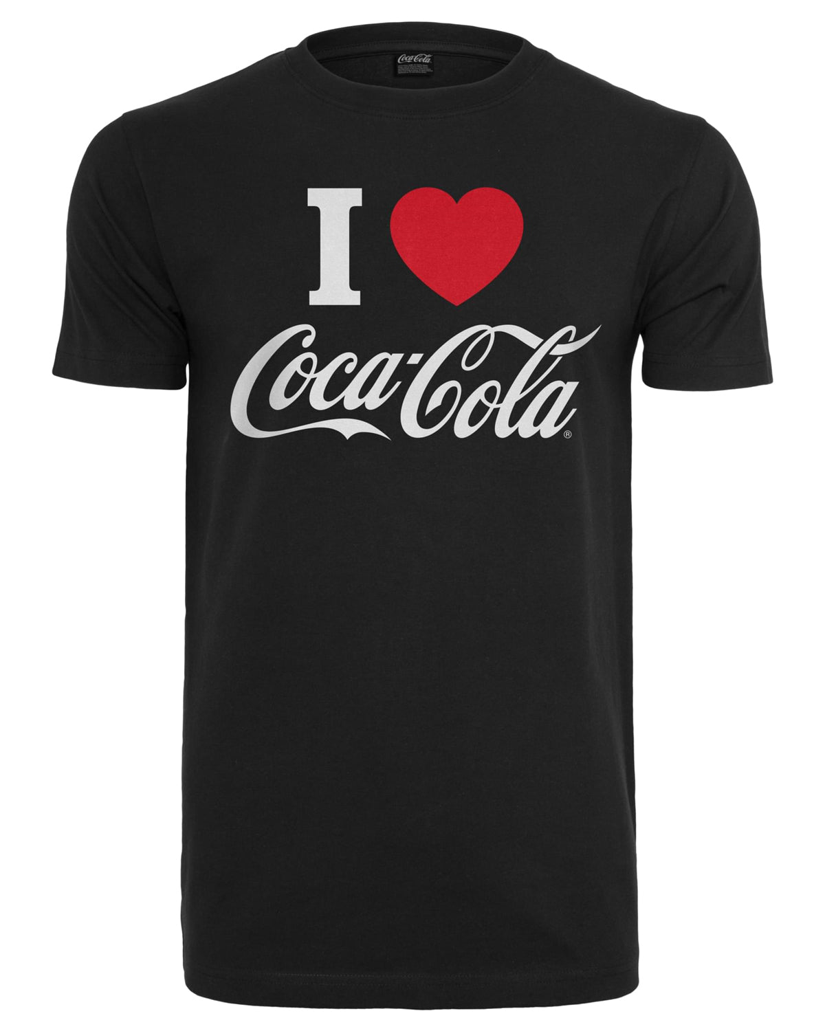 Urban Classics I Love Coke t-paita - Musta