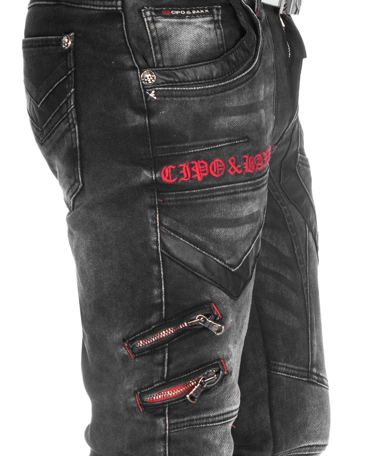 CD795 Negan jeans Black