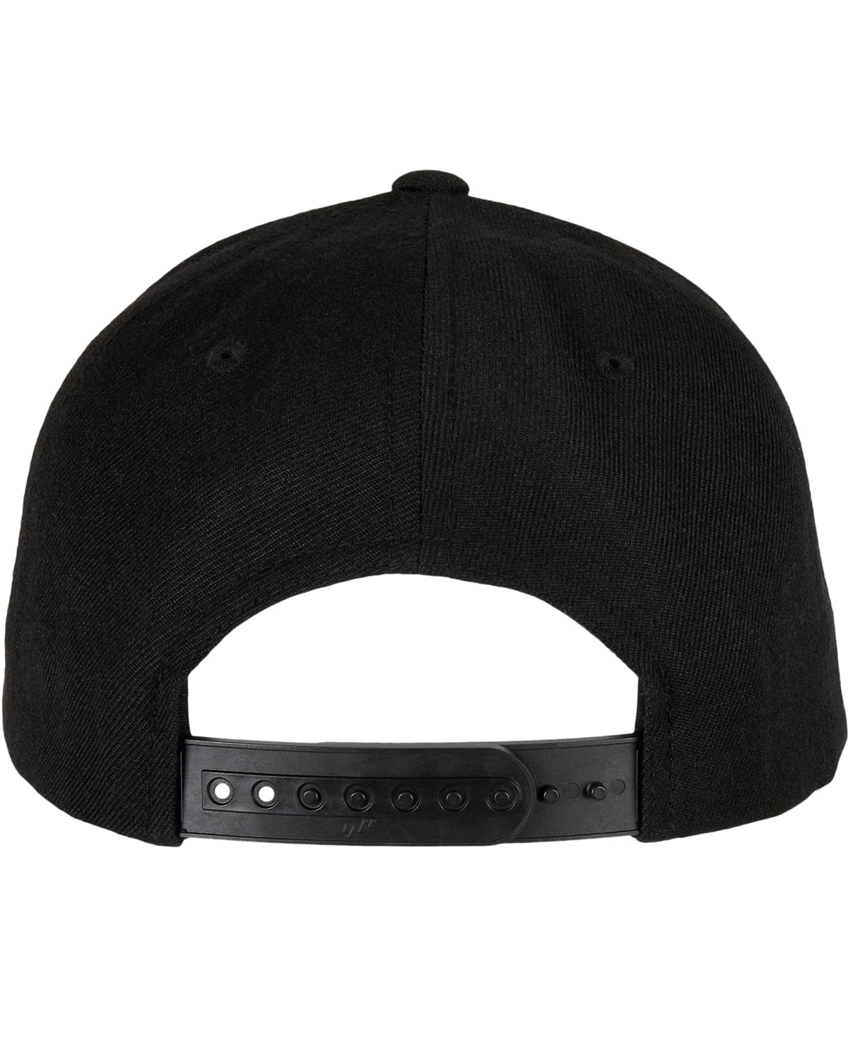 FLEXFIT Premium curved snapback - Musta