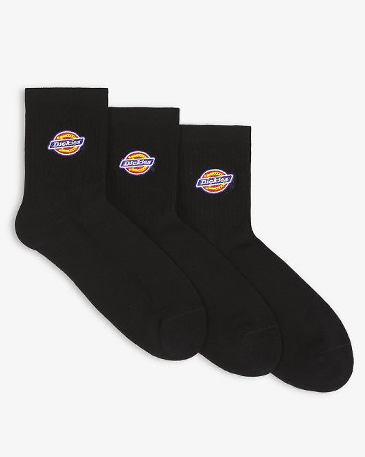 Dickies Valley Grove Mid sukat 3-pack - Musta