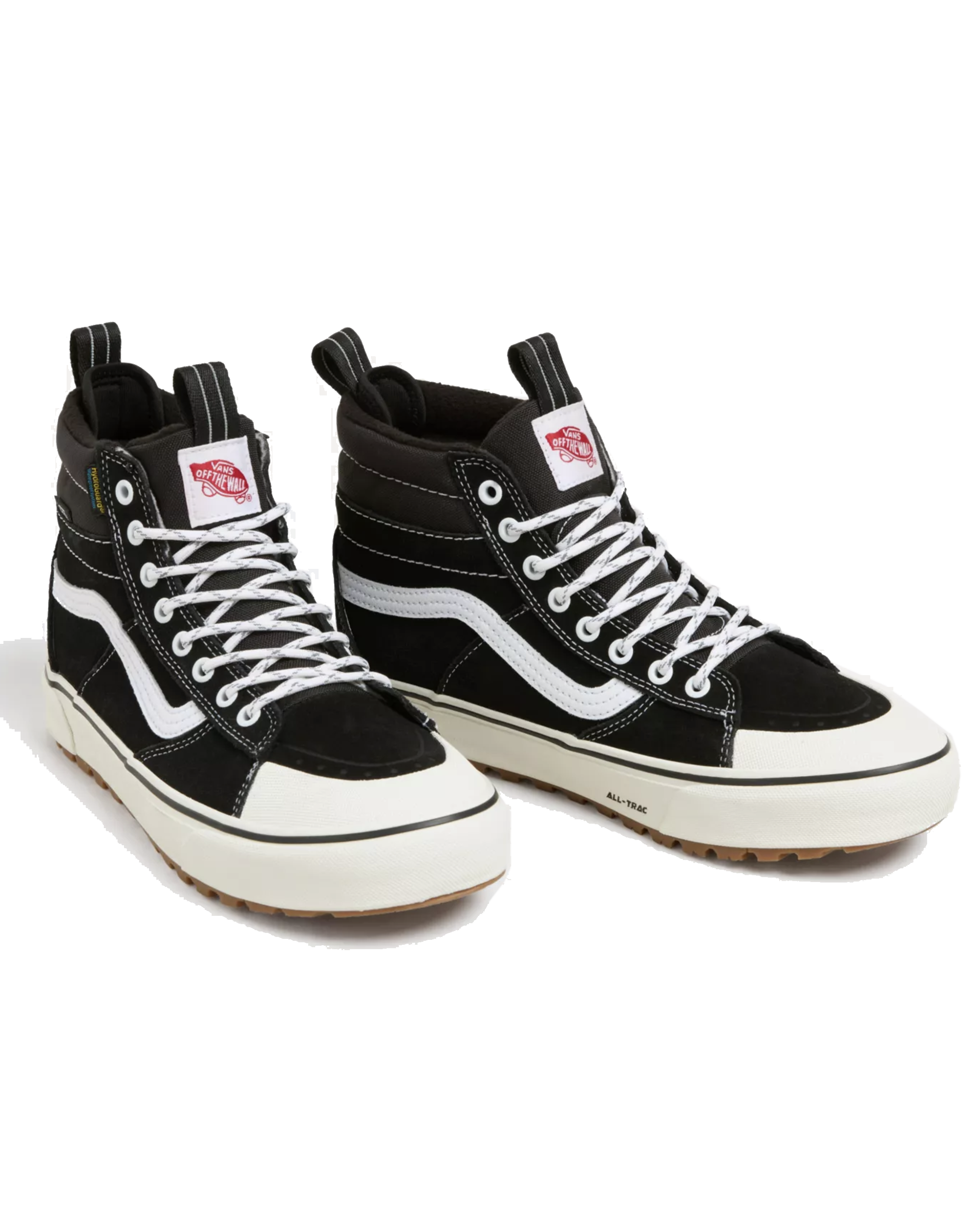 Vans SK8 High Waterproof tennarit - Musta/Valkoinen