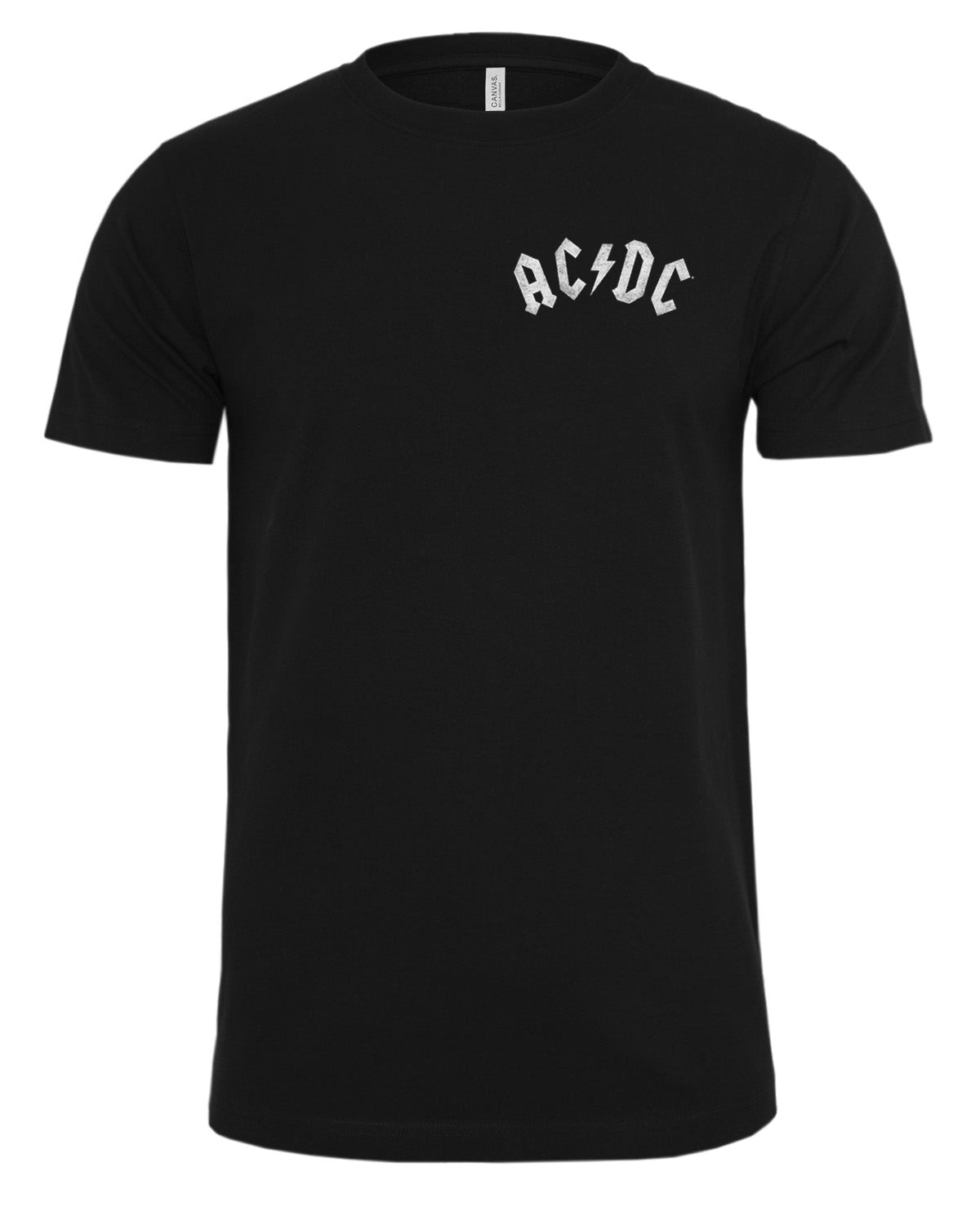 Print Shirt AC/DC for those who about to rock t-paita - Musta