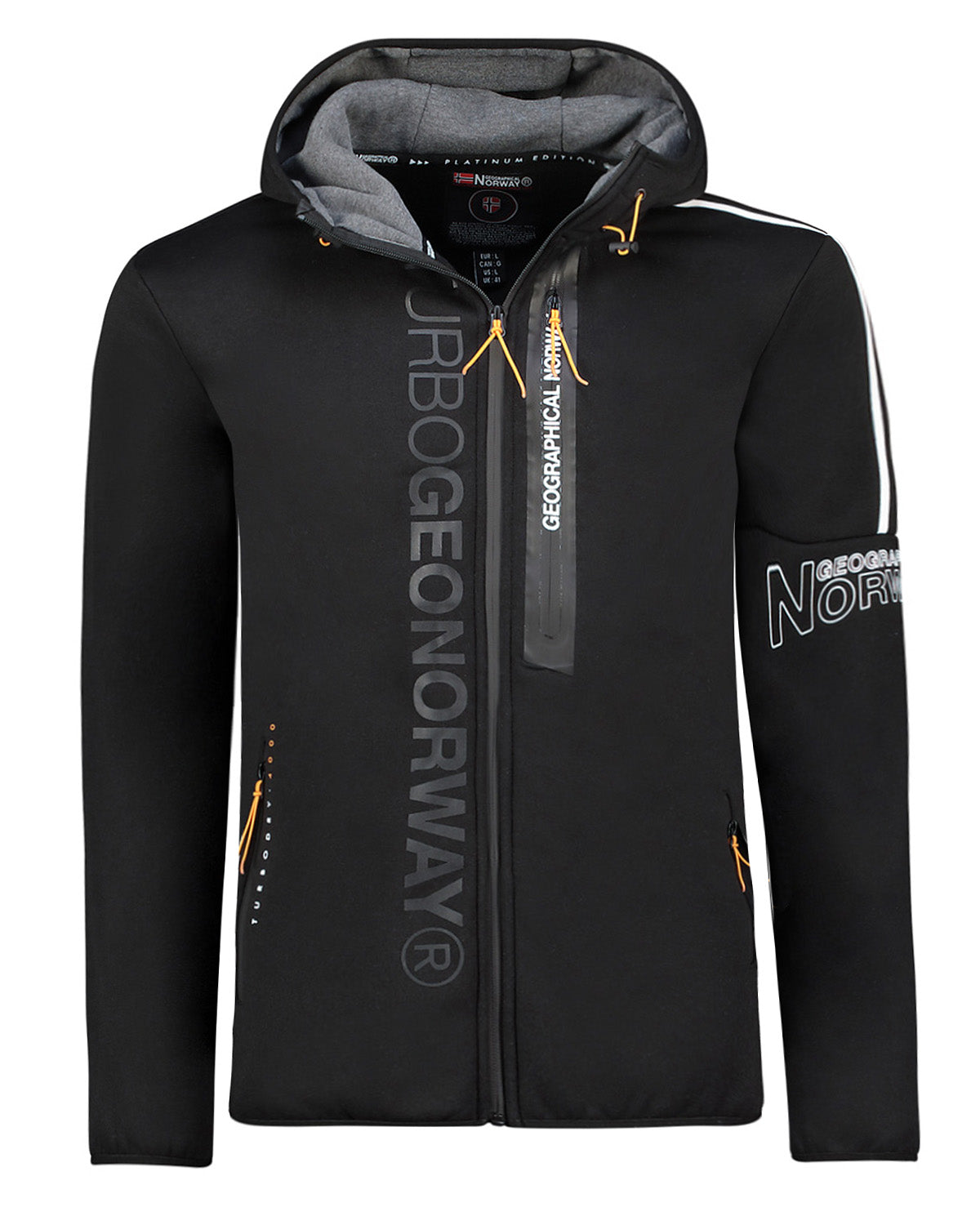 Geographical Norway Freestyle collegetakki - Musta