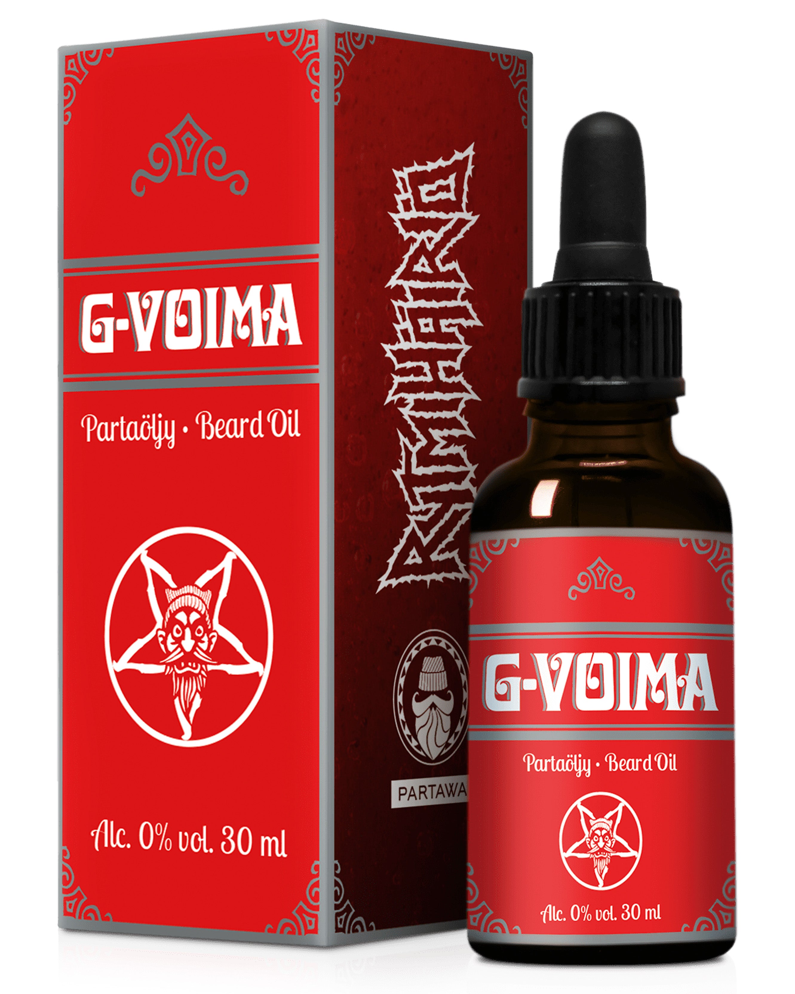 Partawa G-voima partaöljy - 30ml