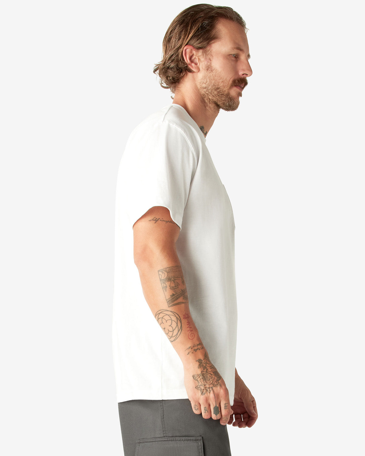 Dickies Luray pocket t-paita - Valkoinen