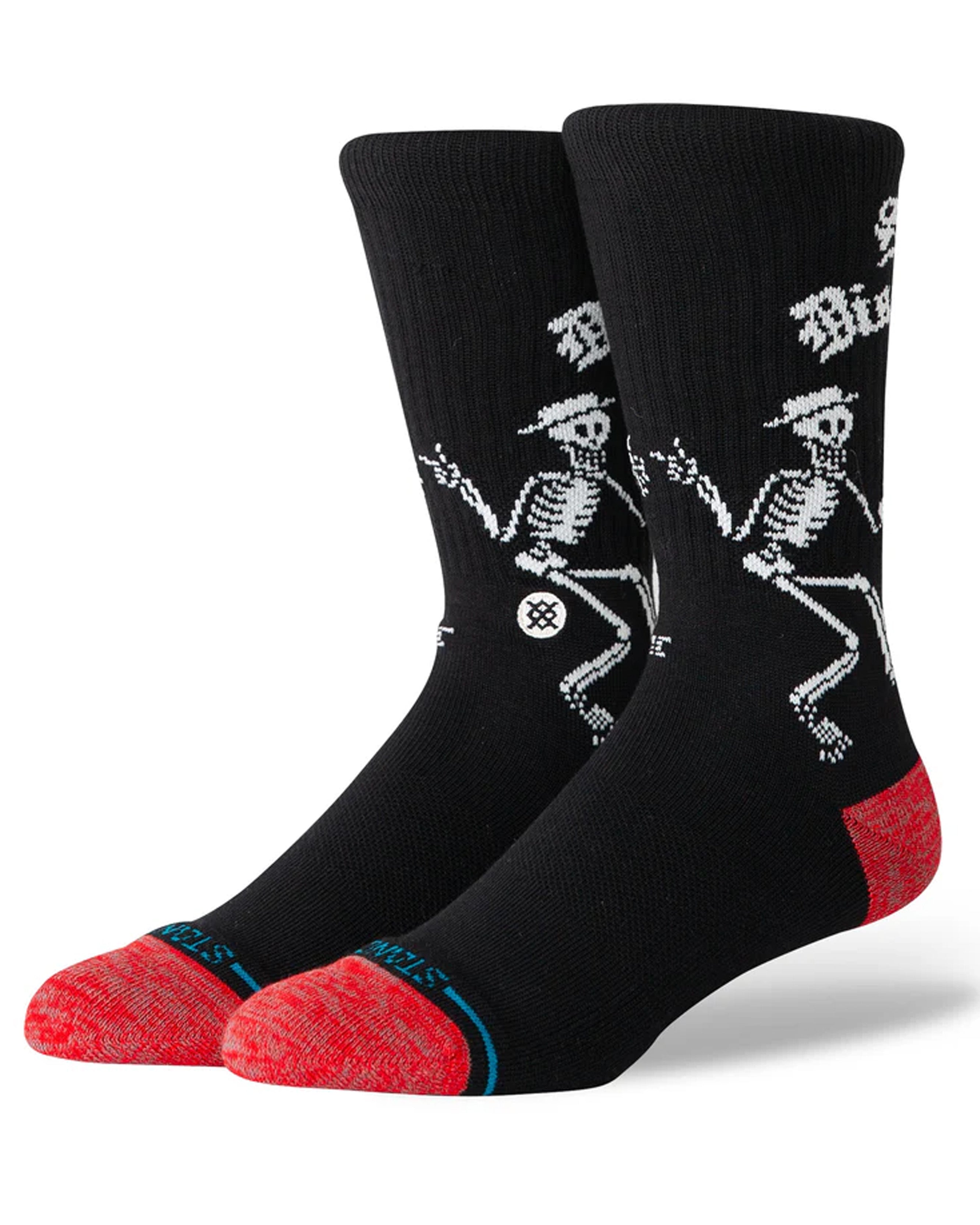 Stance Skelly Dancing Crew sukat - Musta