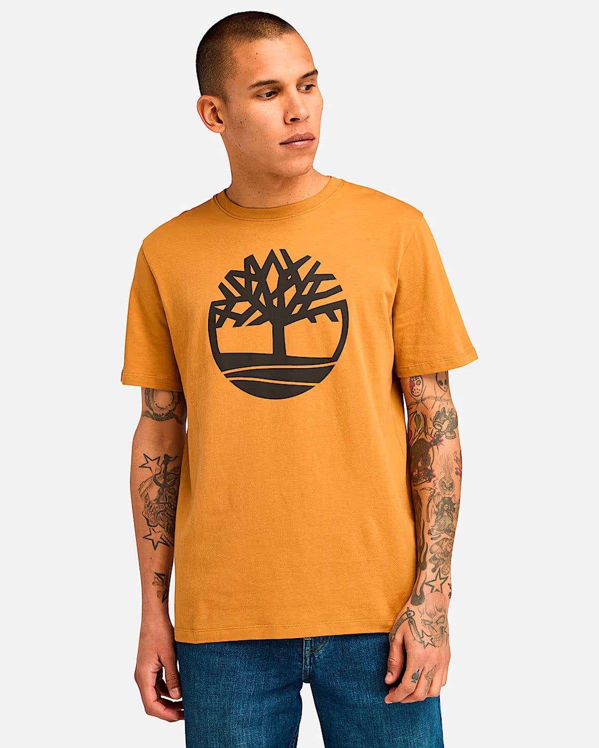 Timberland Kennebeck River Tree t-paita - Kameli