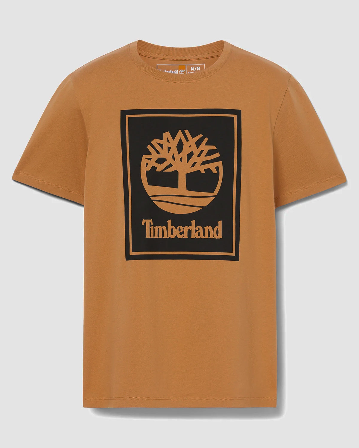 Timberland Stack Logo t-paita - Ruskea