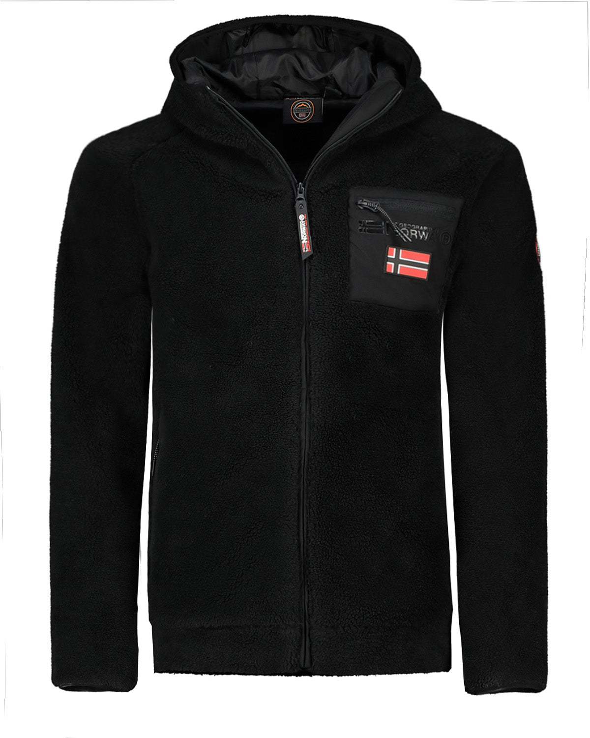 Geographical Norway Udaf teddytakki - Musta