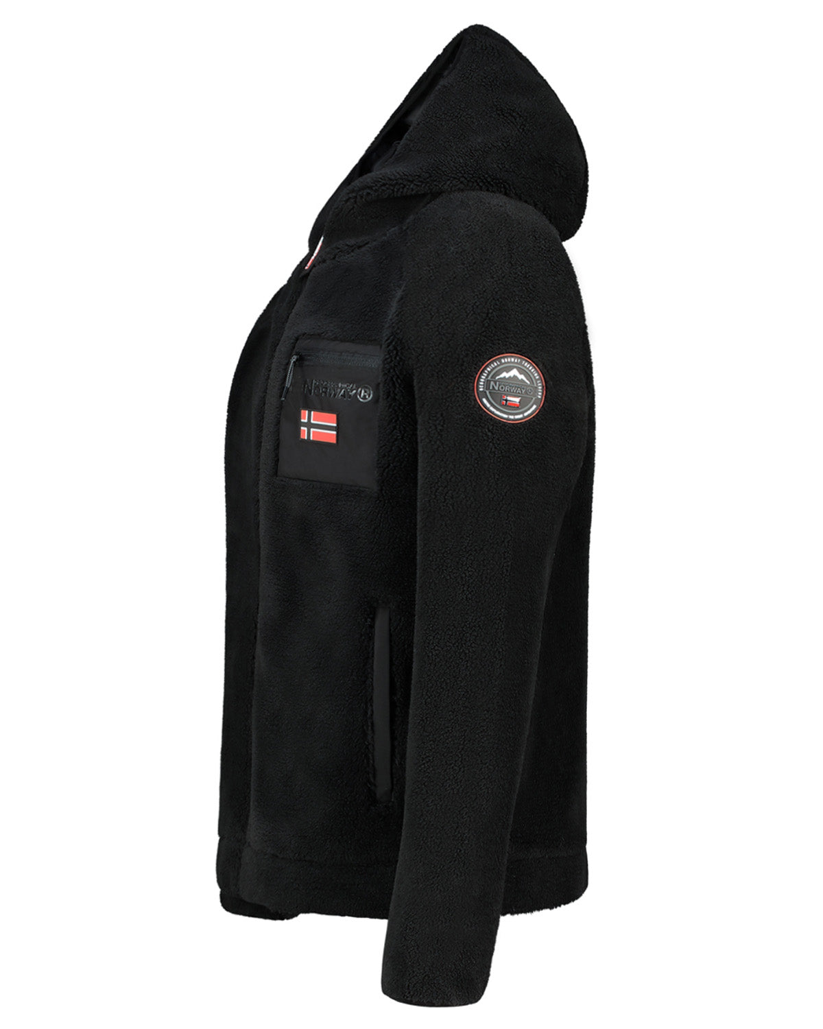 Geographical Norway Udaf teddytakki - Musta